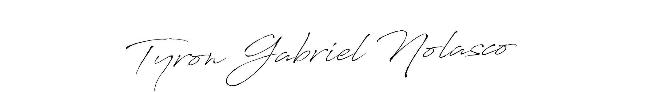 Similarly Antro_Vectra is the best handwritten signature design. Signature creator online .You can use it as an online autograph creator for name Tyron Gabriel Nolasco. Tyron Gabriel Nolasco signature style 6 images and pictures png