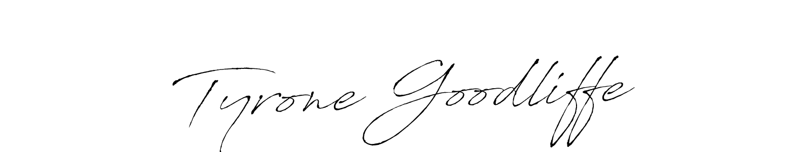 How to Draw Tyrone Goodliffe signature style? Antro_Vectra is a latest design signature styles for name Tyrone Goodliffe. Tyrone Goodliffe signature style 6 images and pictures png