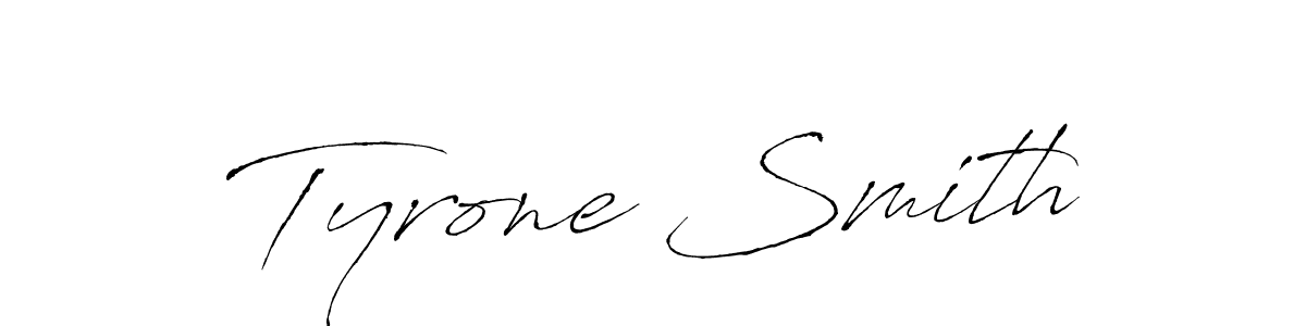 Design your own signature with our free online signature maker. With this signature software, you can create a handwritten (Antro_Vectra) signature for name Tyrone Smith. Tyrone Smith signature style 6 images and pictures png