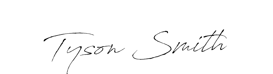 Design your own signature with our free online signature maker. With this signature software, you can create a handwritten (Antro_Vectra) signature for name Tyson Smith. Tyson Smith signature style 6 images and pictures png