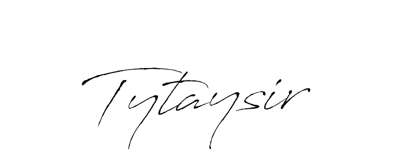 Design your own signature with our free online signature maker. With this signature software, you can create a handwritten (Antro_Vectra) signature for name Tytaysir. Tytaysir signature style 6 images and pictures png