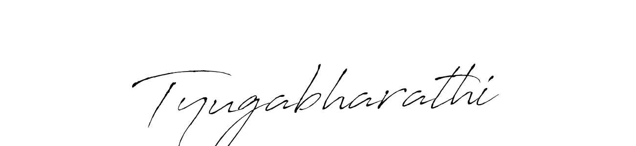 How to make Tyugabharathi signature? Antro_Vectra is a professional autograph style. Create handwritten signature for Tyugabharathi name. Tyugabharathi signature style 6 images and pictures png