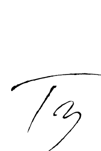 if you are searching for the best signature style for your name Tz. so please give up your signature search. here we have designed multiple signature styles  using Antro_Vectra. Tz signature style 6 images and pictures png