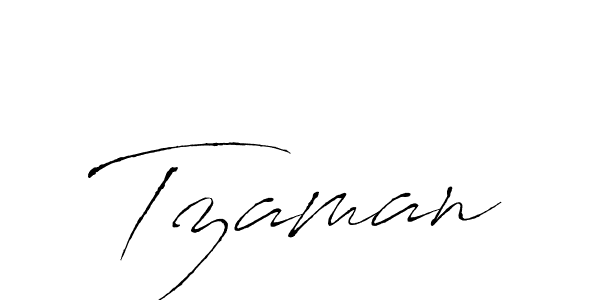 How to make Tzaman name signature. Use Antro_Vectra style for creating short signs online. This is the latest handwritten sign. Tzaman signature style 6 images and pictures png