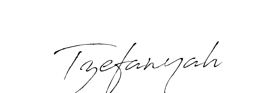 Create a beautiful signature design for name Tzefanyah. With this signature (Antro_Vectra) fonts, you can make a handwritten signature for free. Tzefanyah signature style 6 images and pictures png