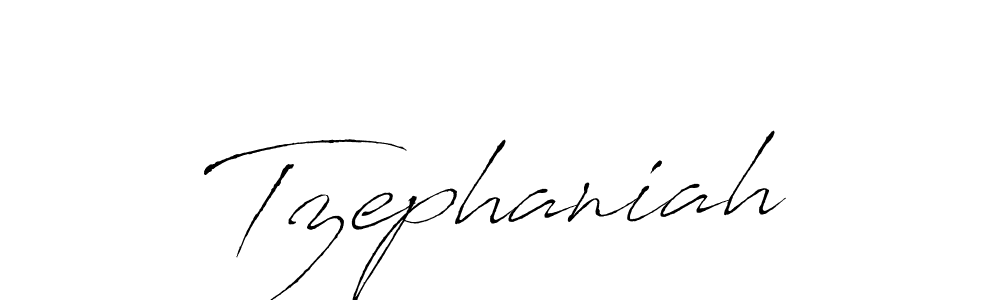 Design your own signature with our free online signature maker. With this signature software, you can create a handwritten (Antro_Vectra) signature for name Tzephaniah. Tzephaniah signature style 6 images and pictures png