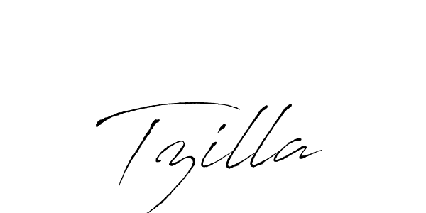 Design your own signature with our free online signature maker. With this signature software, you can create a handwritten (Antro_Vectra) signature for name Tzilla. Tzilla signature style 6 images and pictures png