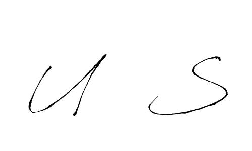 Also You can easily find your signature by using the search form. We will create U   S name handwritten signature images for you free of cost using Antro_Vectra sign style. U   S signature style 6 images and pictures png