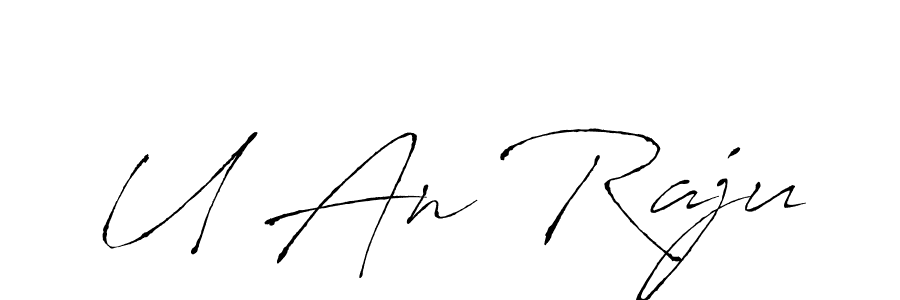 Best and Professional Signature Style for U An Raju. Antro_Vectra Best Signature Style Collection. U An Raju signature style 6 images and pictures png
