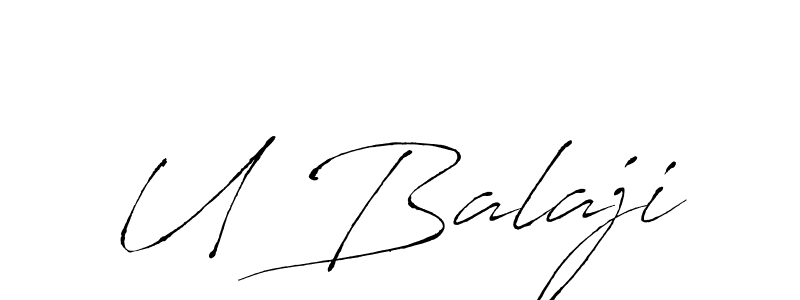 You should practise on your own different ways (Antro_Vectra) to write your name (U Balaji) in signature. don't let someone else do it for you. U Balaji signature style 6 images and pictures png