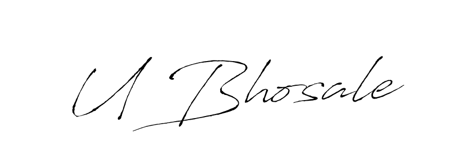 It looks lik you need a new signature style for name U Bhosale. Design unique handwritten (Antro_Vectra) signature with our free signature maker in just a few clicks. U Bhosale signature style 6 images and pictures png