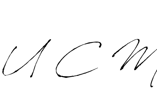 Make a beautiful signature design for name U C M. Use this online signature maker to create a handwritten signature for free. U C M signature style 6 images and pictures png