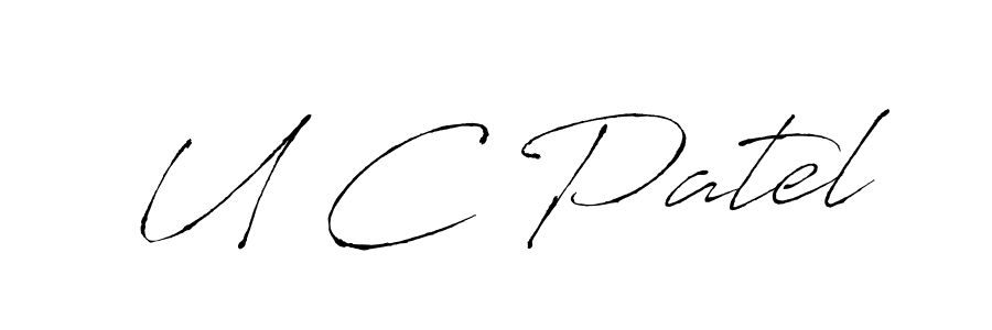 Once you've used our free online signature maker to create your best signature Antro_Vectra style, it's time to enjoy all of the benefits that U C Patel name signing documents. U C Patel signature style 6 images and pictures png