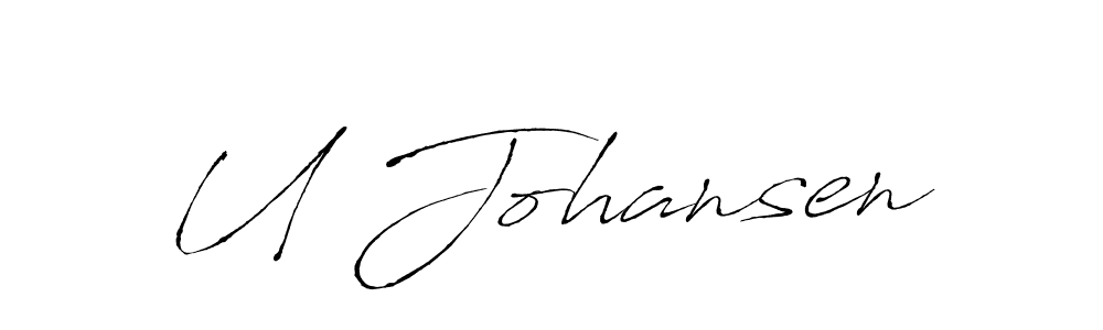 Once you've used our free online signature maker to create your best signature Antro_Vectra style, it's time to enjoy all of the benefits that U Johansen name signing documents. U Johansen signature style 6 images and pictures png