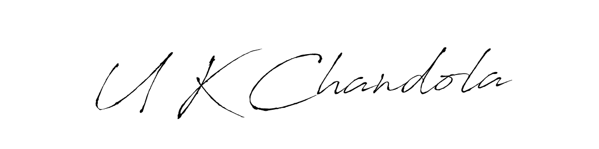 This is the best signature style for the U K Chandola name. Also you like these signature font (Antro_Vectra). Mix name signature. U K Chandola signature style 6 images and pictures png
