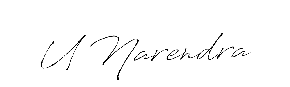 U Narendra stylish signature style. Best Handwritten Sign (Antro_Vectra) for my name. Handwritten Signature Collection Ideas for my name U Narendra. U Narendra signature style 6 images and pictures png