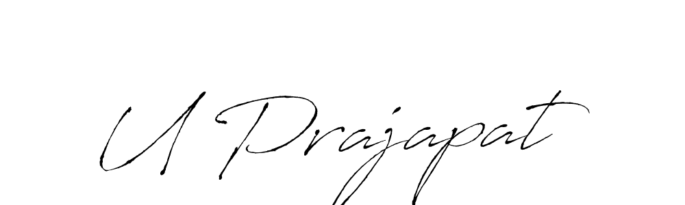 Check out images of Autograph of U Prajapat name. Actor U Prajapat Signature Style. Antro_Vectra is a professional sign style online. U Prajapat signature style 6 images and pictures png