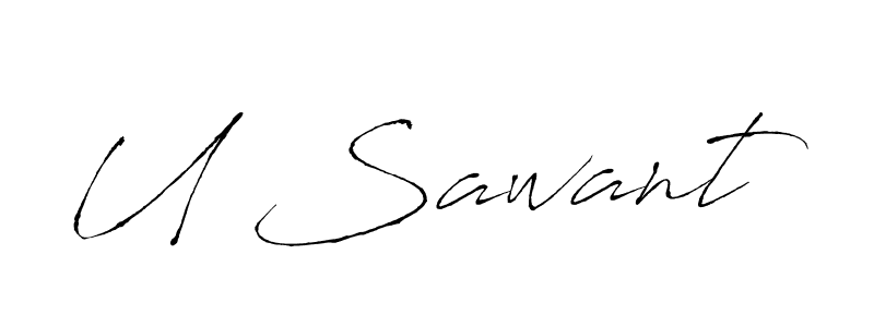 Similarly Antro_Vectra is the best handwritten signature design. Signature creator online .You can use it as an online autograph creator for name U Sawant. U Sawant signature style 6 images and pictures png