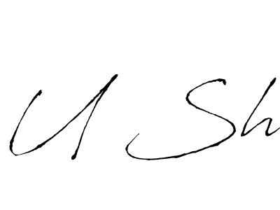 This is the best signature style for the U Sh name. Also you like these signature font (Antro_Vectra). Mix name signature. U Sh signature style 6 images and pictures png