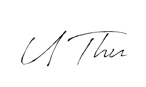 It looks lik you need a new signature style for name U Thu. Design unique handwritten (Antro_Vectra) signature with our free signature maker in just a few clicks. U Thu signature style 6 images and pictures png