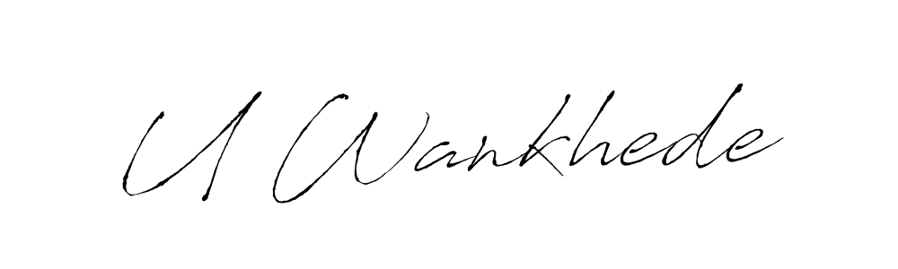 Similarly Antro_Vectra is the best handwritten signature design. Signature creator online .You can use it as an online autograph creator for name U Wankhede. U Wankhede signature style 6 images and pictures png