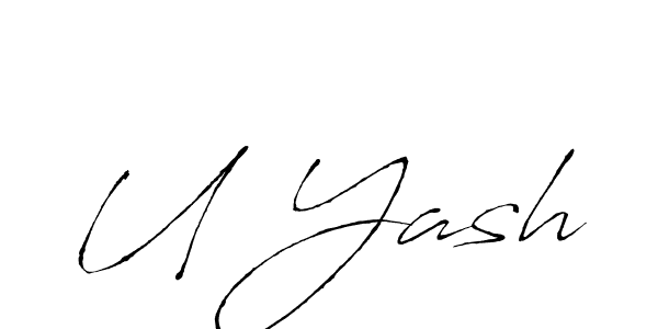 You can use this online signature creator to create a handwritten signature for the name U Yash. This is the best online autograph maker. U Yash signature style 6 images and pictures png