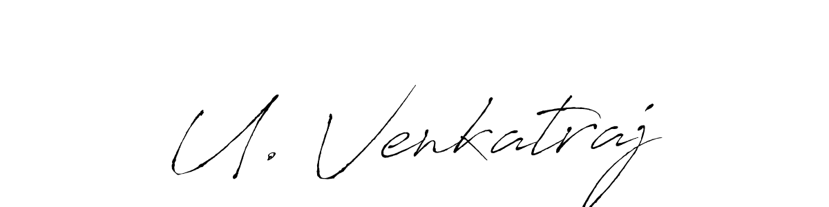 Also You can easily find your signature by using the search form. We will create U. Venkatraj name handwritten signature images for you free of cost using Antro_Vectra sign style. U. Venkatraj signature style 6 images and pictures png