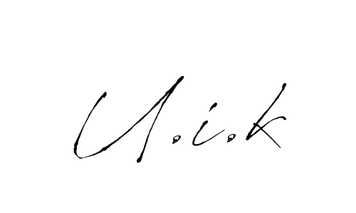 Antro_Vectra is a professional signature style that is perfect for those who want to add a touch of class to their signature. It is also a great choice for those who want to make their signature more unique. Get U.i.k name to fancy signature for free. U.i.k signature style 6 images and pictures png