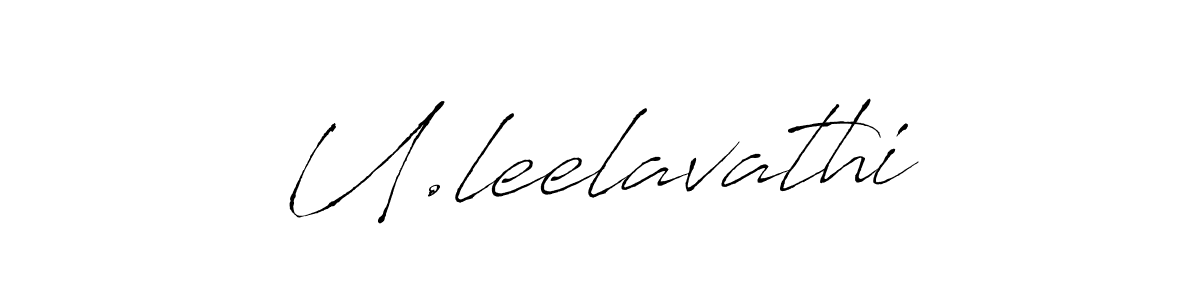 Best and Professional Signature Style for U.leelavathi. Antro_Vectra Best Signature Style Collection. U.leelavathi signature style 6 images and pictures png