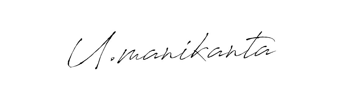 Best and Professional Signature Style for U.manikanta. Antro_Vectra Best Signature Style Collection. U.manikanta signature style 6 images and pictures png