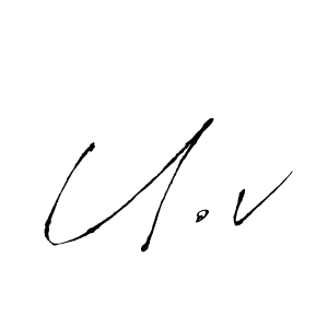 Here are the top 10 professional signature styles for the name U.v. These are the best autograph styles you can use for your name. U.v signature style 6 images and pictures png