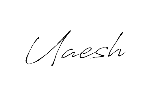 This is the best signature style for the Uaesh name. Also you like these signature font (Antro_Vectra). Mix name signature. Uaesh signature style 6 images and pictures png