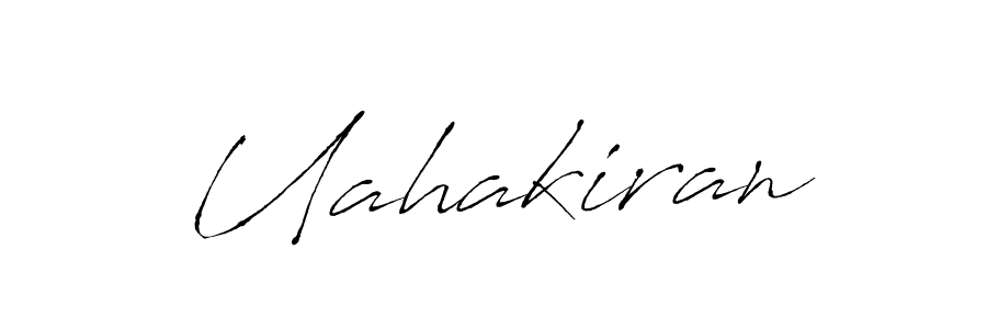 Similarly Antro_Vectra is the best handwritten signature design. Signature creator online .You can use it as an online autograph creator for name Uahakiran. Uahakiran signature style 6 images and pictures png