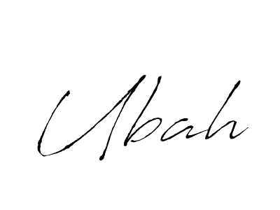 if you are searching for the best signature style for your name Ubah. so please give up your signature search. here we have designed multiple signature styles  using Antro_Vectra. Ubah signature style 6 images and pictures png