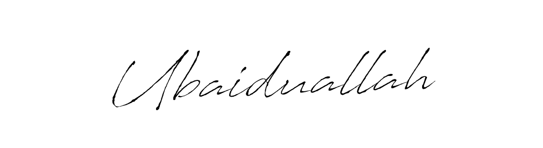 Also we have Ubaiduallah name is the best signature style. Create professional handwritten signature collection using Antro_Vectra autograph style. Ubaiduallah signature style 6 images and pictures png