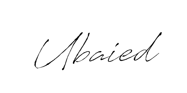 Create a beautiful signature design for name Ubaied. With this signature (Antro_Vectra) fonts, you can make a handwritten signature for free. Ubaied signature style 6 images and pictures png