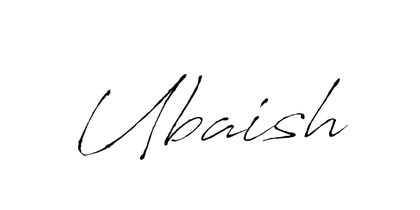 How to make Ubaish name signature. Use Antro_Vectra style for creating short signs online. This is the latest handwritten sign. Ubaish signature style 6 images and pictures png