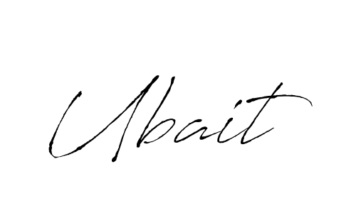 How to make Ubait name signature. Use Antro_Vectra style for creating short signs online. This is the latest handwritten sign. Ubait signature style 6 images and pictures png