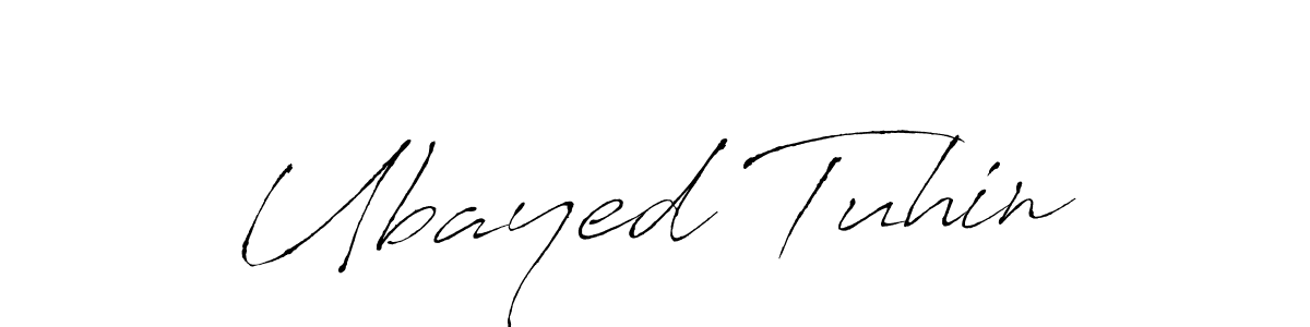 How to Draw Ubayed Tuhin signature style? Antro_Vectra is a latest design signature styles for name Ubayed Tuhin. Ubayed Tuhin signature style 6 images and pictures png