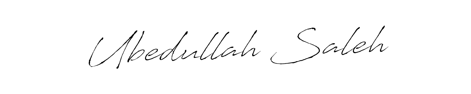 if you are searching for the best signature style for your name Ubedullah Saleh. so please give up your signature search. here we have designed multiple signature styles  using Antro_Vectra. Ubedullah Saleh signature style 6 images and pictures png