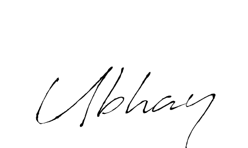 How to Draw Ubhay signature style? Antro_Vectra is a latest design signature styles for name Ubhay. Ubhay signature style 6 images and pictures png