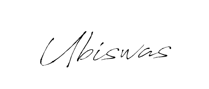 You should practise on your own different ways (Antro_Vectra) to write your name (Ubiswas) in signature. don't let someone else do it for you. Ubiswas signature style 6 images and pictures png