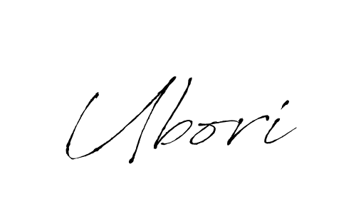 Design your own signature with our free online signature maker. With this signature software, you can create a handwritten (Antro_Vectra) signature for name Ubori. Ubori signature style 6 images and pictures png