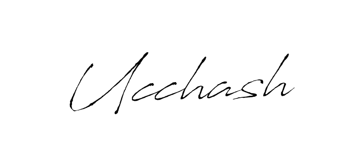 Design your own signature with our free online signature maker. With this signature software, you can create a handwritten (Antro_Vectra) signature for name Ucchash. Ucchash signature style 6 images and pictures png