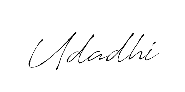 if you are searching for the best signature style for your name Udadhi. so please give up your signature search. here we have designed multiple signature styles  using Antro_Vectra. Udadhi signature style 6 images and pictures png