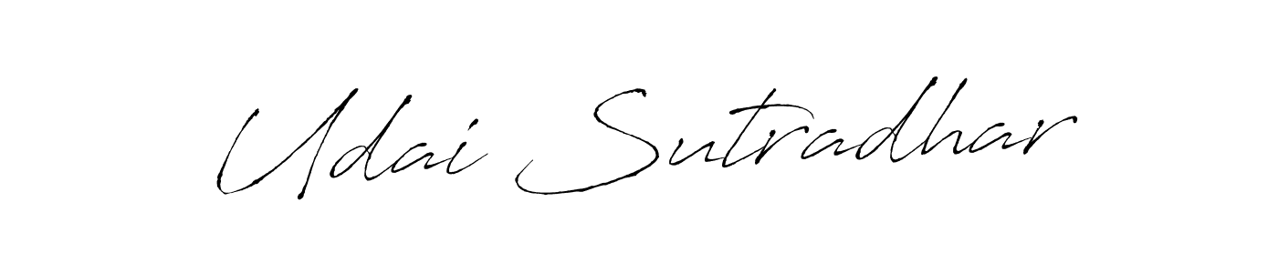 Also we have Udai Sutradhar name is the best signature style. Create professional handwritten signature collection using Antro_Vectra autograph style. Udai Sutradhar signature style 6 images and pictures png