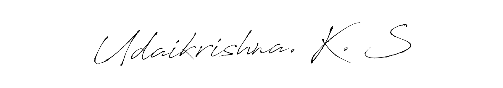 Once you've used our free online signature maker to create your best signature Antro_Vectra style, it's time to enjoy all of the benefits that Udaikrishna. K. S name signing documents. Udaikrishna. K. S signature style 6 images and pictures png