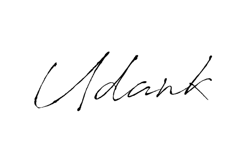 Once you've used our free online signature maker to create your best signature Antro_Vectra style, it's time to enjoy all of the benefits that Udank name signing documents. Udank signature style 6 images and pictures png