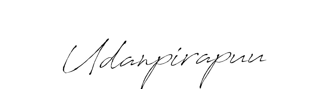 The best way (Antro_Vectra) to make a short signature is to pick only two or three words in your name. The name Udanpirapuu include a total of six letters. For converting this name. Udanpirapuu signature style 6 images and pictures png