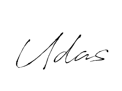 Create a beautiful signature design for name Udas. With this signature (Antro_Vectra) fonts, you can make a handwritten signature for free. Udas signature style 6 images and pictures png